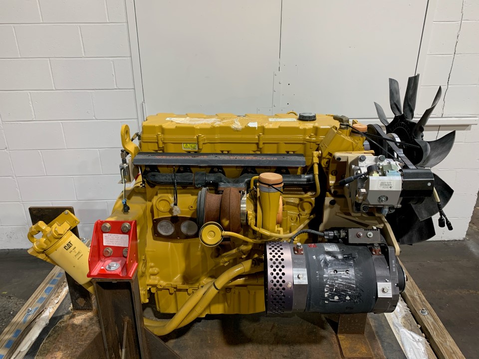 Cat C9 Turbo Diesel Truck Engine, 335 HP